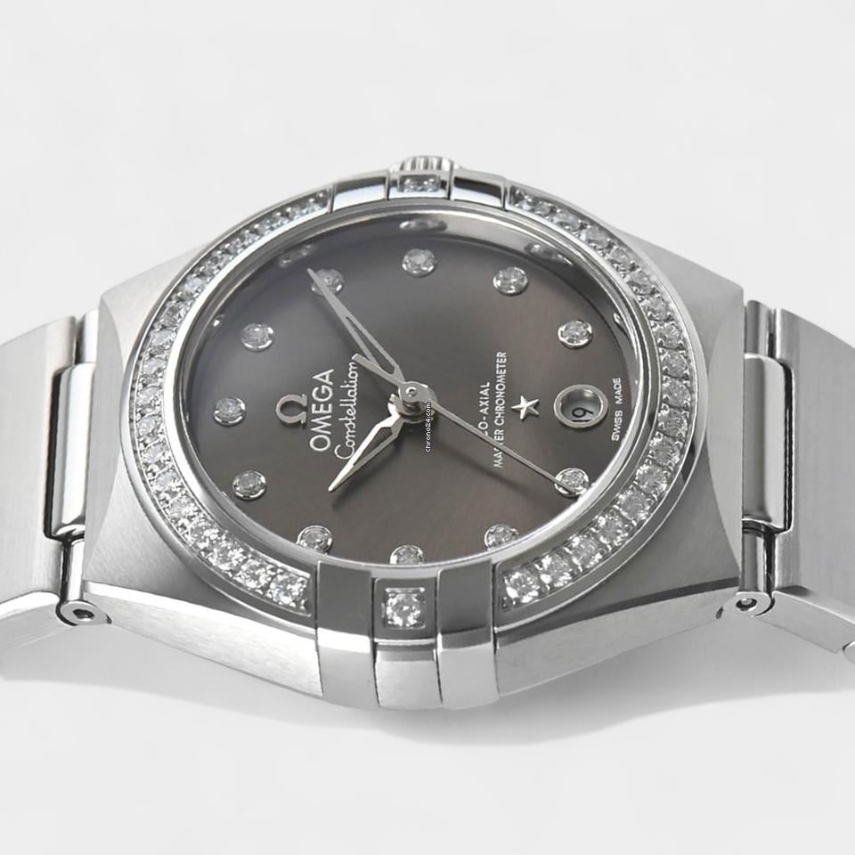 Omega Constellation Co-axial Master Chronometer Diamond / Steel / 29 mm / Box&Papers / 131.15.29.20.56.001