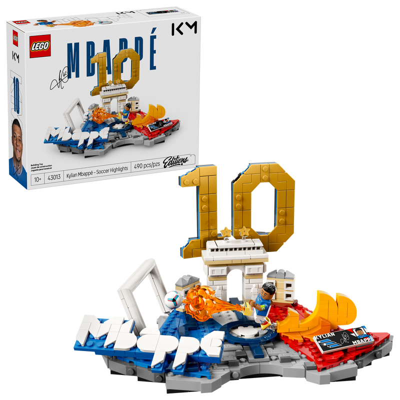 Lego Kylian Mbapp  Soccer Highlights