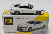 CCA BMW CSL 3.0 diecast model car 1:64 scale