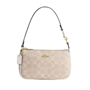 Coach Nolita 19 In Signature Canvas Signature Canvas-Gold-Sand-Chalk