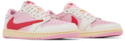 Travis Scott x Air Jordan 1 Retro Low OG 'Sail Tropical Pink'
