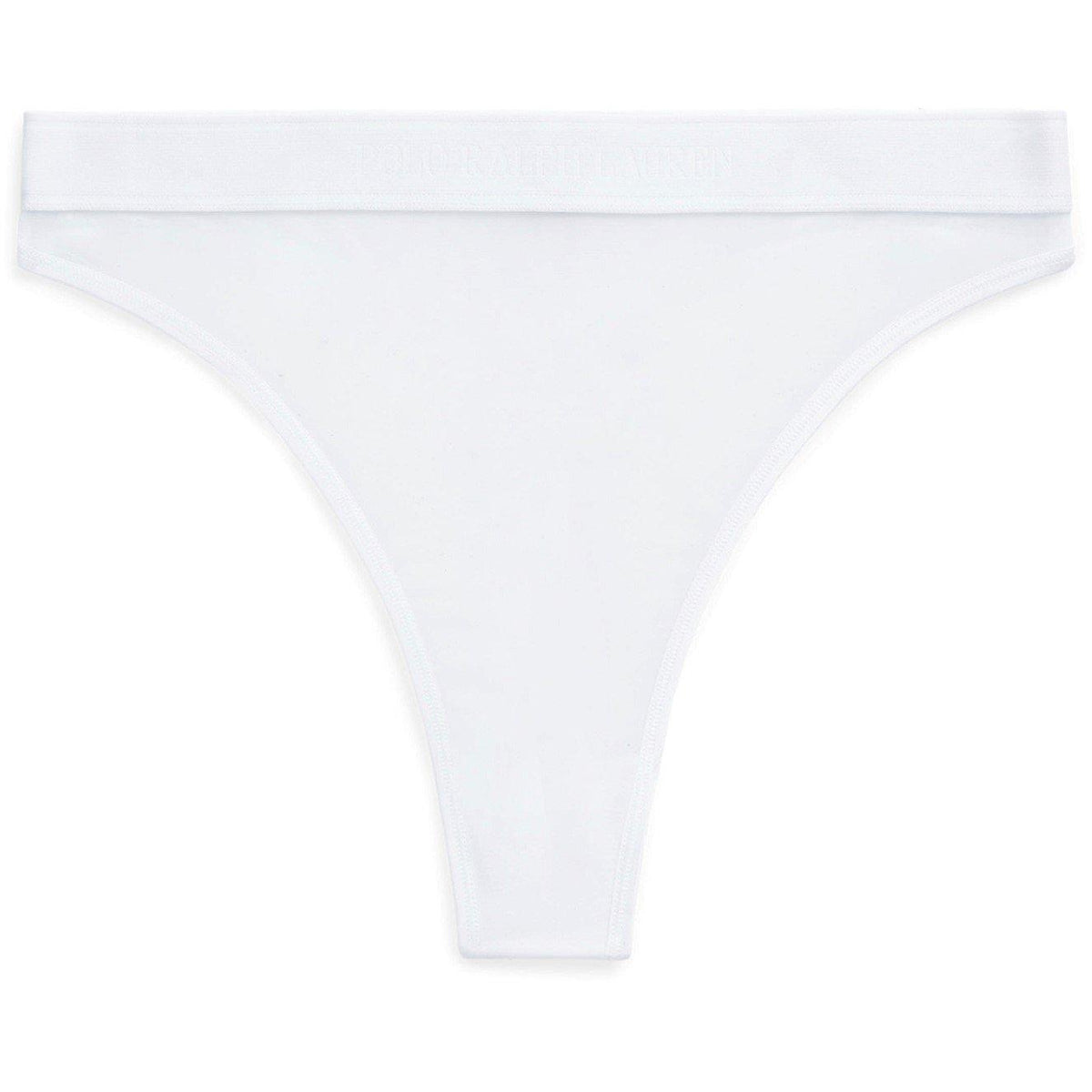 High-Waist Mesh Thong
