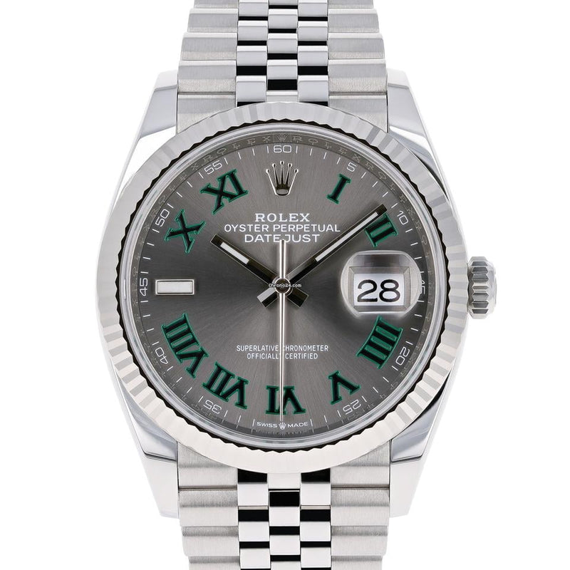 Rolex | Datejust | 126234 | Steel | 36 x 44 mm | Steel | Grey | Automatic