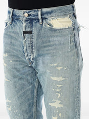 Ripped detailing jeans