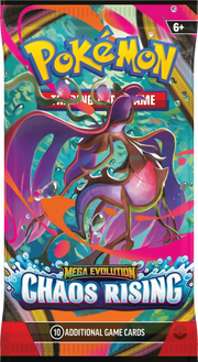 Pokémon TCG: Mega Evolution - Chaos Rising 1 x Booster Pack, Trading Card Game