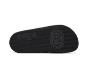 Gucci Wmns Slide Web Stripe 'Black'