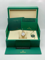 Rolex | Datejust | 279138RBR | Yellow gold | 28 mm | Mother of pearl