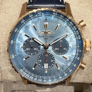 Breitling Navitimer Limited 1 of 25 18k red gold full set new! warranty 2032