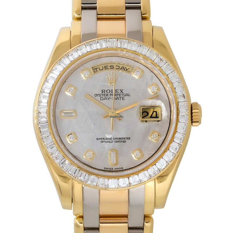 Rolex | Day-Date | 18958BR | Yellow gold | 39 mm | Yellow gold | Meteorite | Automatic