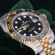 Rolex | GMT-Master II | 126713grnr | Yellow gold | 40 mm | Gold/Steel | Black | Automatic