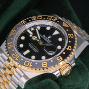 Rolex | GMT-Master II | 126713grnr | Yellow gold | 40 mm | Gold/Steel | Black | Automatic