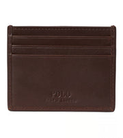 Polo Ralph Lauren Brown Polo Bear Leather Card Case