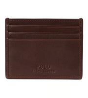 Polo Ralph Lauren Brown Polo Bear Leather Card Case