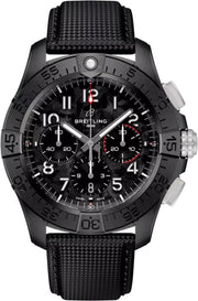 Breitling Avenger B01 Chronograph 44mm Night Mission Black Camo Dial Men's Watch SB0147101 B1 X1 Complete Full Set