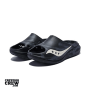 Saucony Cradle 3 SLIDE Black Grey WHITE