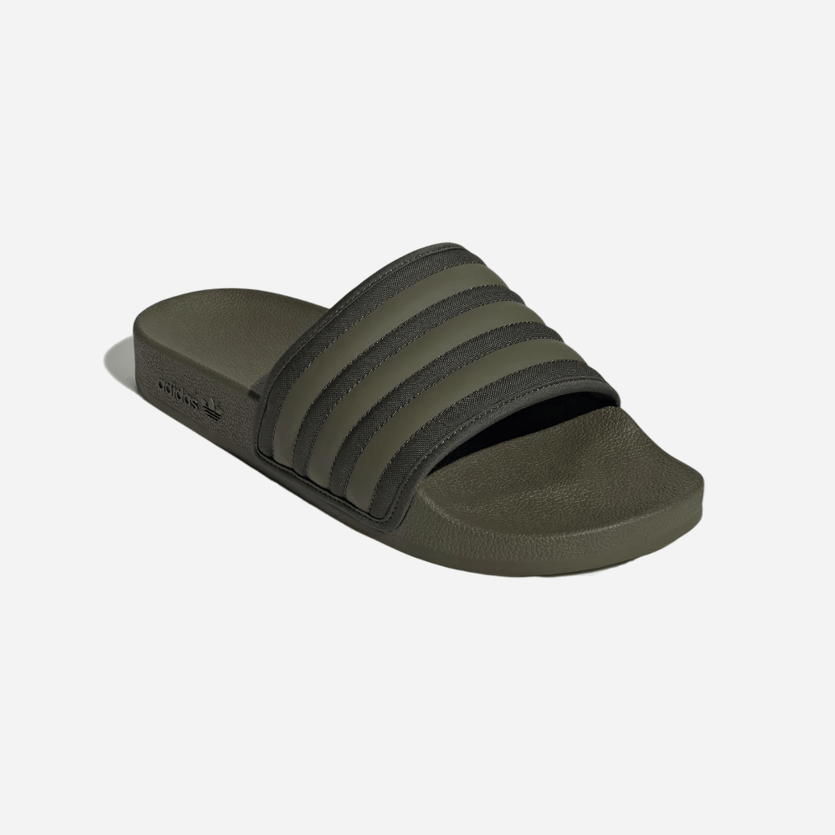 Adidas Adilette Slides Medium Dark Khaki / Legend Earth / Medium Dark Khaki