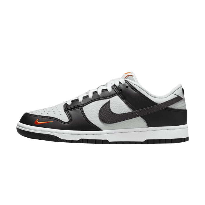 NIKE DUNK LOW BLACK TOTAL ORANGE MINI SWOOSH