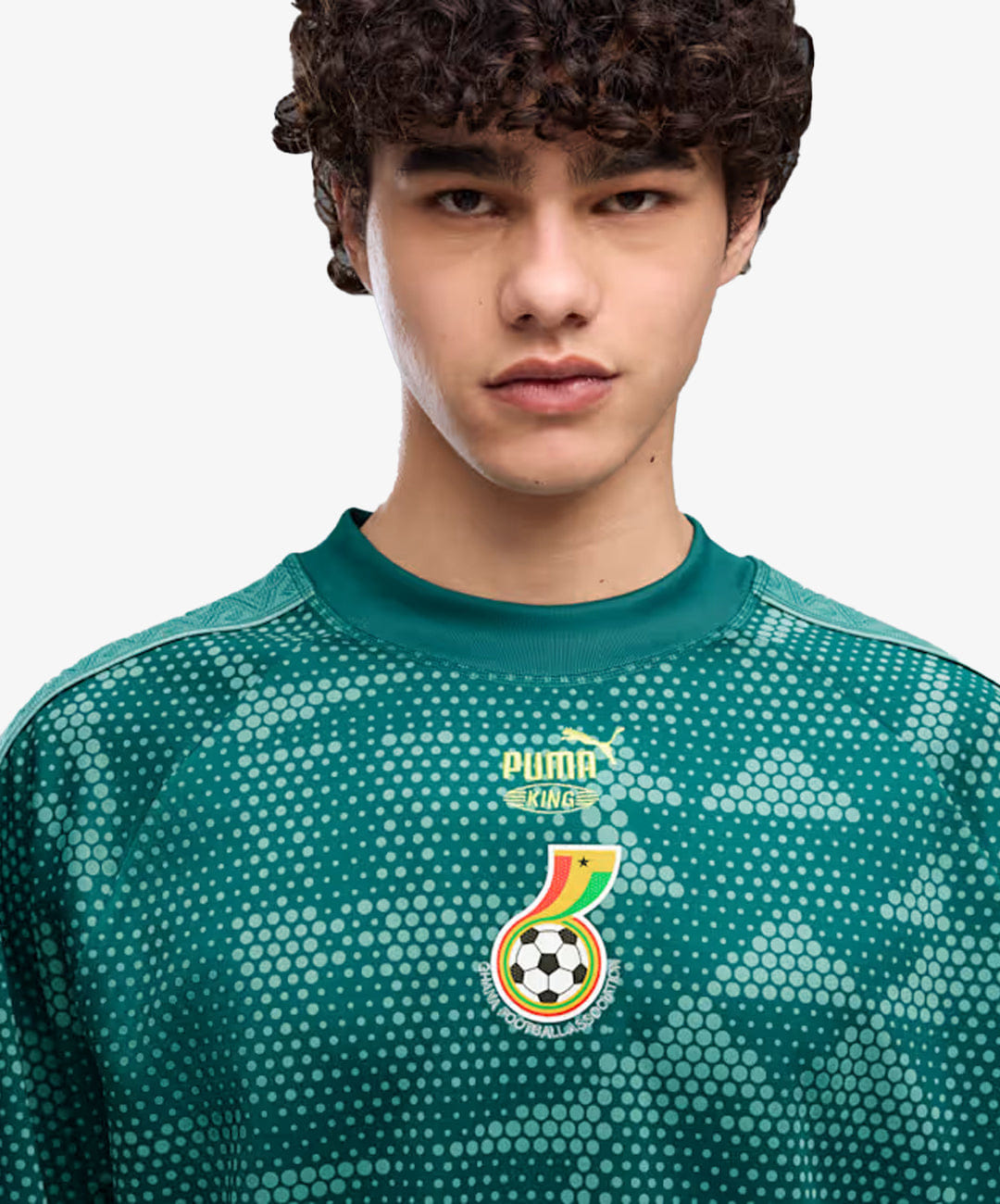 PUMA | PUMA x GHANA x SALEHE BEMBURY JERSEY { EMERALD ICE