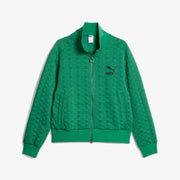Puma | LUXE SPORT T7 TRACK JACKET  { ARCHIVE GREEN