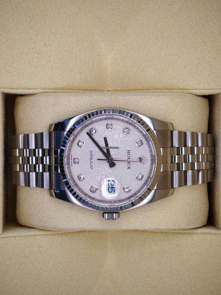 Rolex | Datejust | 116234 | 36 mm | Steel | Automatic