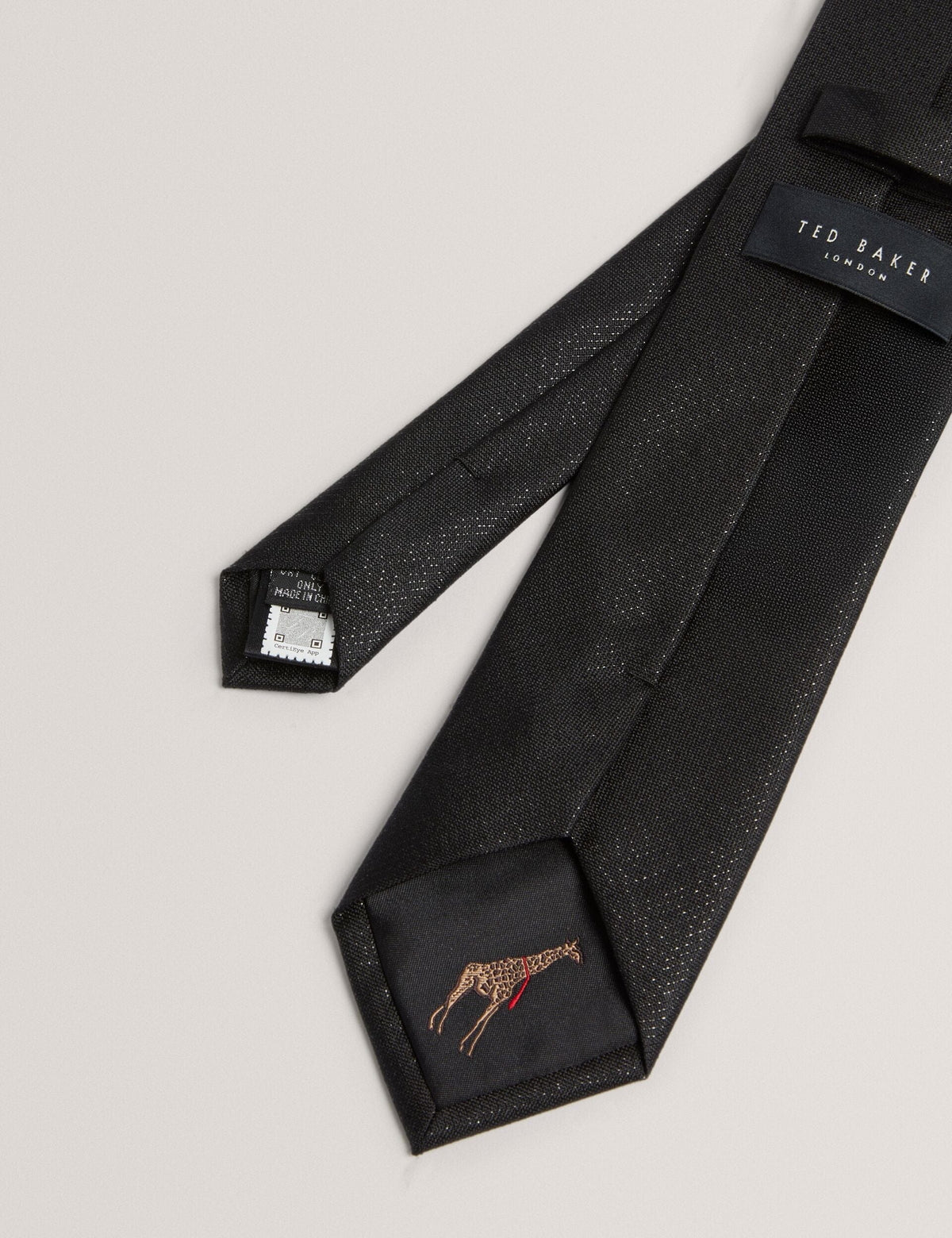 Ted Baker Einar Glitter Thread Silk Blend Tie