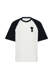 Ami de Coeur raglan-sleeve Black T-shirt