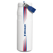Country Collection IceFlow Aerolight Flip Straw Bottle | 24 oz - Stanley Create Team White Dark Blue