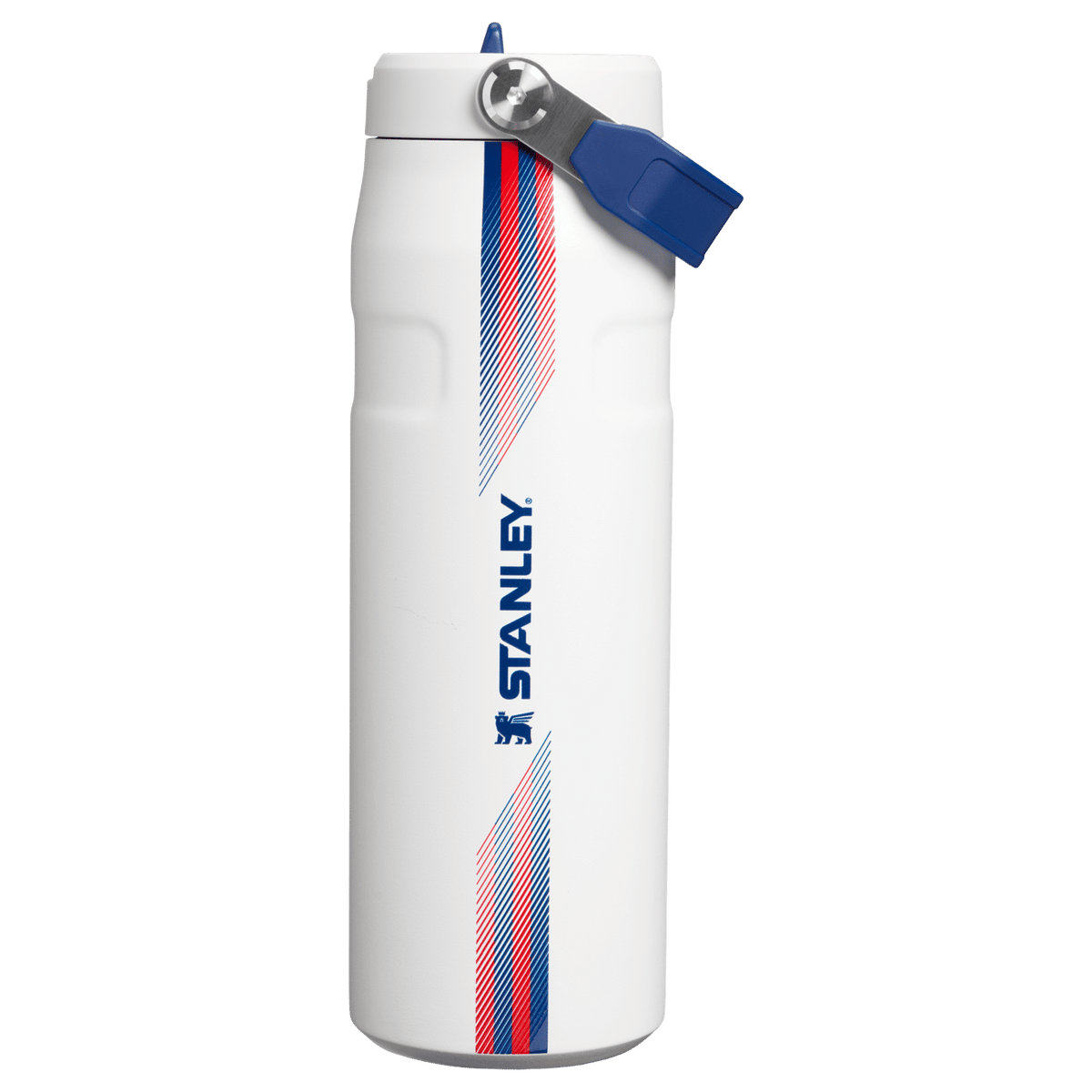 Country Collection IceFlow Aerolight Flip Straw Bottle | 24 oz - Stanley Create Team White Dark Blue