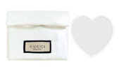 GUCCI Heart Retro Mirror Button Bag Makeup Tool Two-Piece Set Makeup Mirror Folding Mirror Two-Piece Set