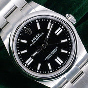 Rolex | Oyster Perpetual | 134300 | Steel | Steel | Black | Automatic