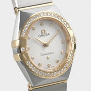 Omega Constellation Ladies Co-Axial Chronometer Steel&Yellow gold / 35 mm Box&Papers 123.25.35.20.52.002