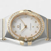 Omega Constellation Ladies Co-Axial Chronometer Steel&Yellow gold / 35 mm Box&Papers 123.25.35.20.52.002