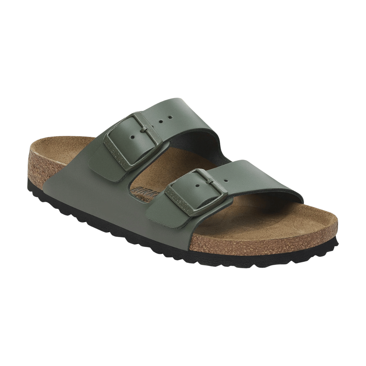 Birkenstock Arizona Core Natural Leather Thyme Sandals Green / Thyme