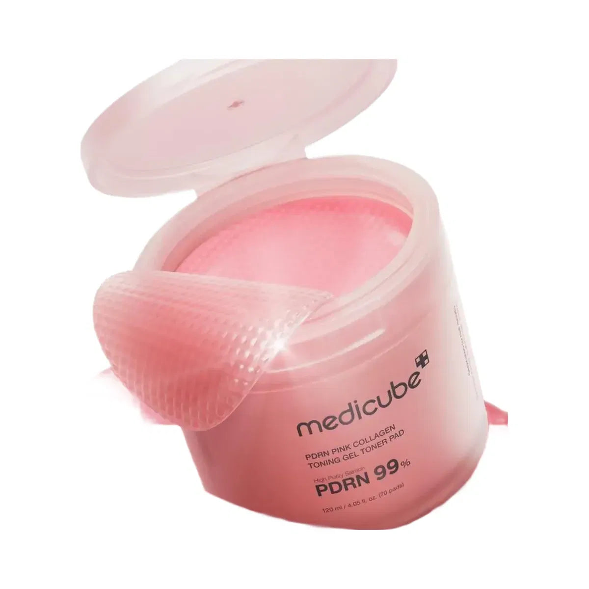 medicube PDRN Pink Collagen Toning Gel Toner Pad