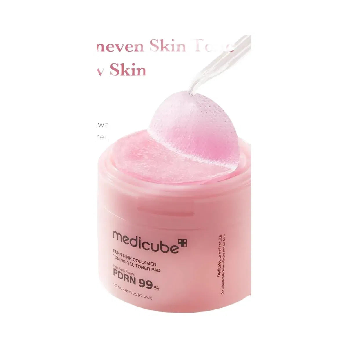 medicube PDRN Pink Collagen Toning Gel Toner Pad