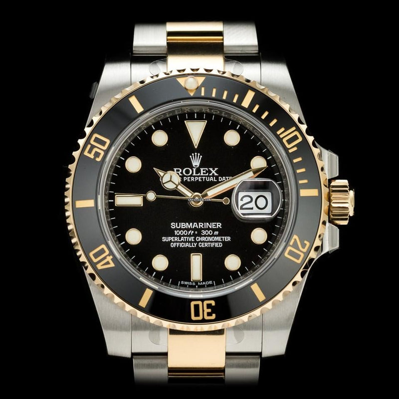 Rolex | Submariner | 116613LN | Gold/Steel | 40 mm | Black | Automatic