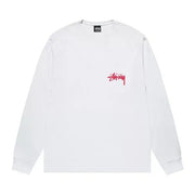Stussy Beat Crazy Long-Sleeve Tee 'White'