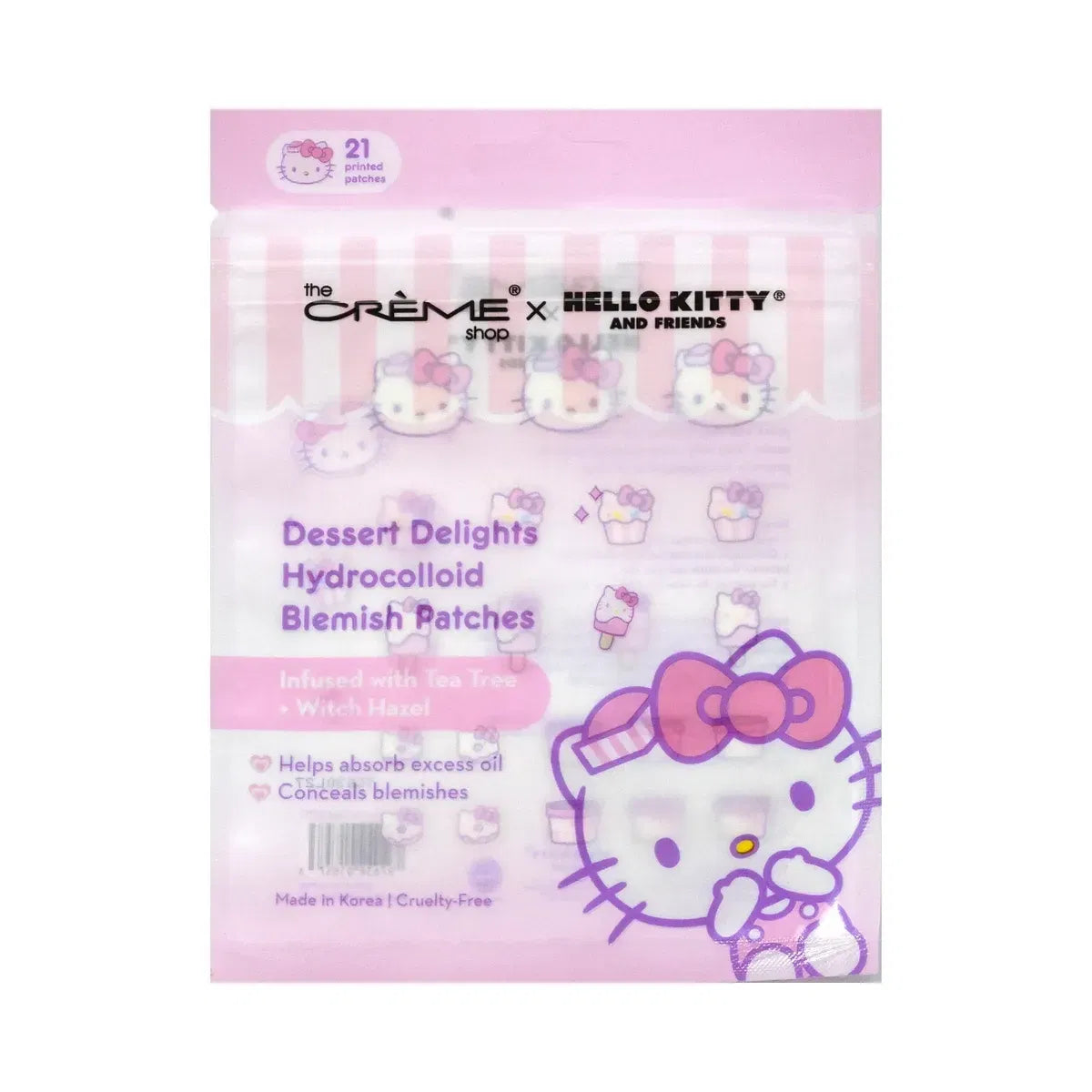 The Crème Shop Hello Kitty Dessert Delights Blemish Patches