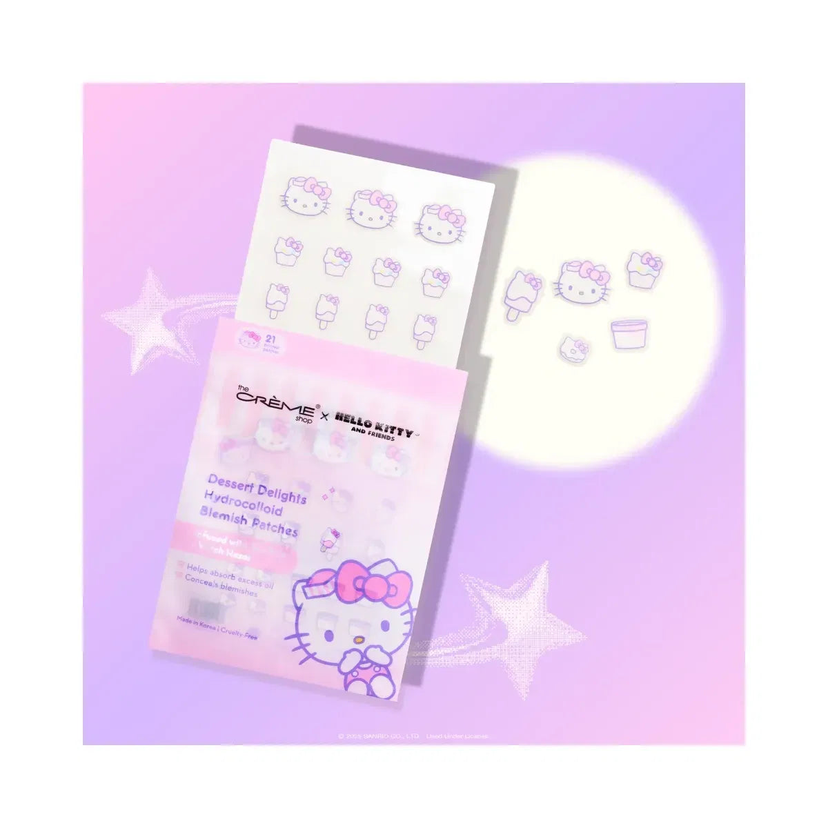 The Crème Shop Hello Kitty Dessert Delights Blemish Patches