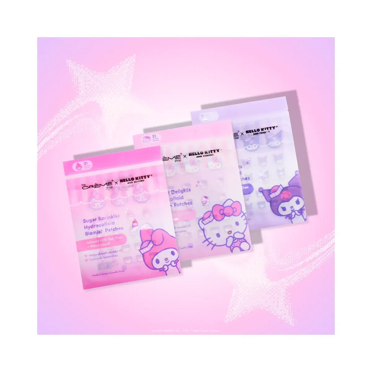 The Crème Shop Hello Kitty Dessert Delights Blemish Patches