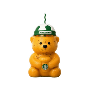 Starbucks x FIFA World Cup 2026 Bearista Bear Football Cap Glass Cup