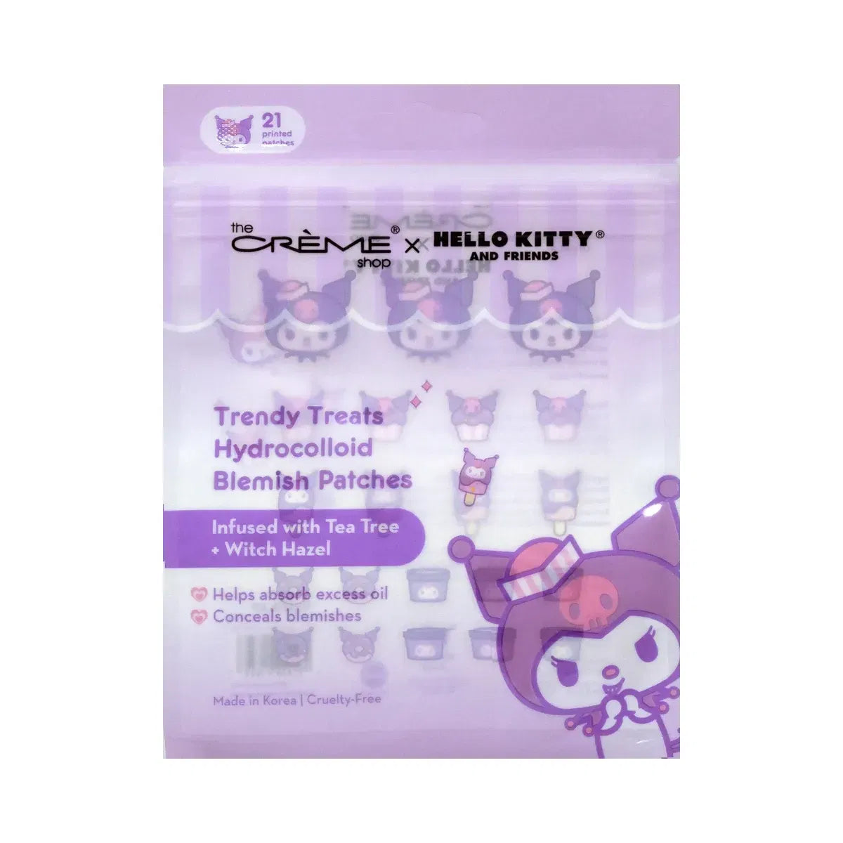 The Crème Shop Kuromi Trendy Treats Blemish Patches