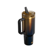 Stanley The Quencher ProTour Flip Straw Tumbler 40 OZ Black Honey