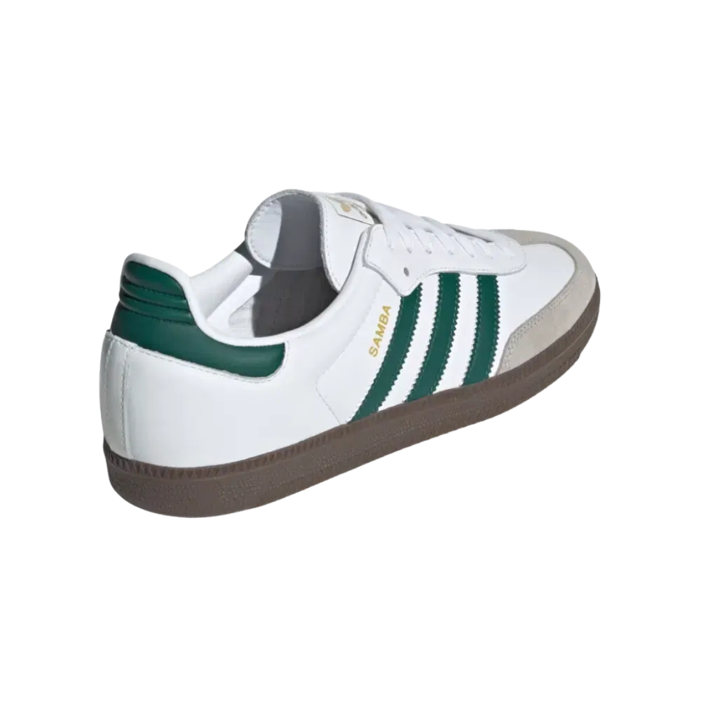 Adidas Samba OG Cloud White Collegiate Green