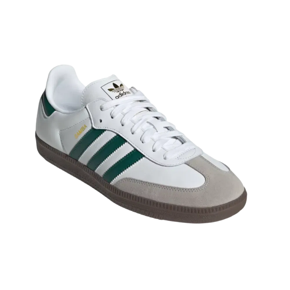 Adidas Samba OG Cloud White Collegiate Green