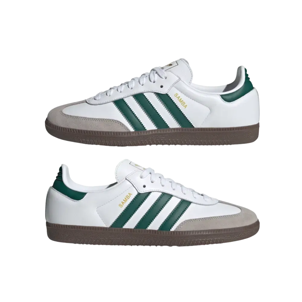 Adidas Samba OG Cloud White Collegiate Green