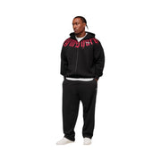 Gymshark Fade Graphic Zip Up Hoodie - Black