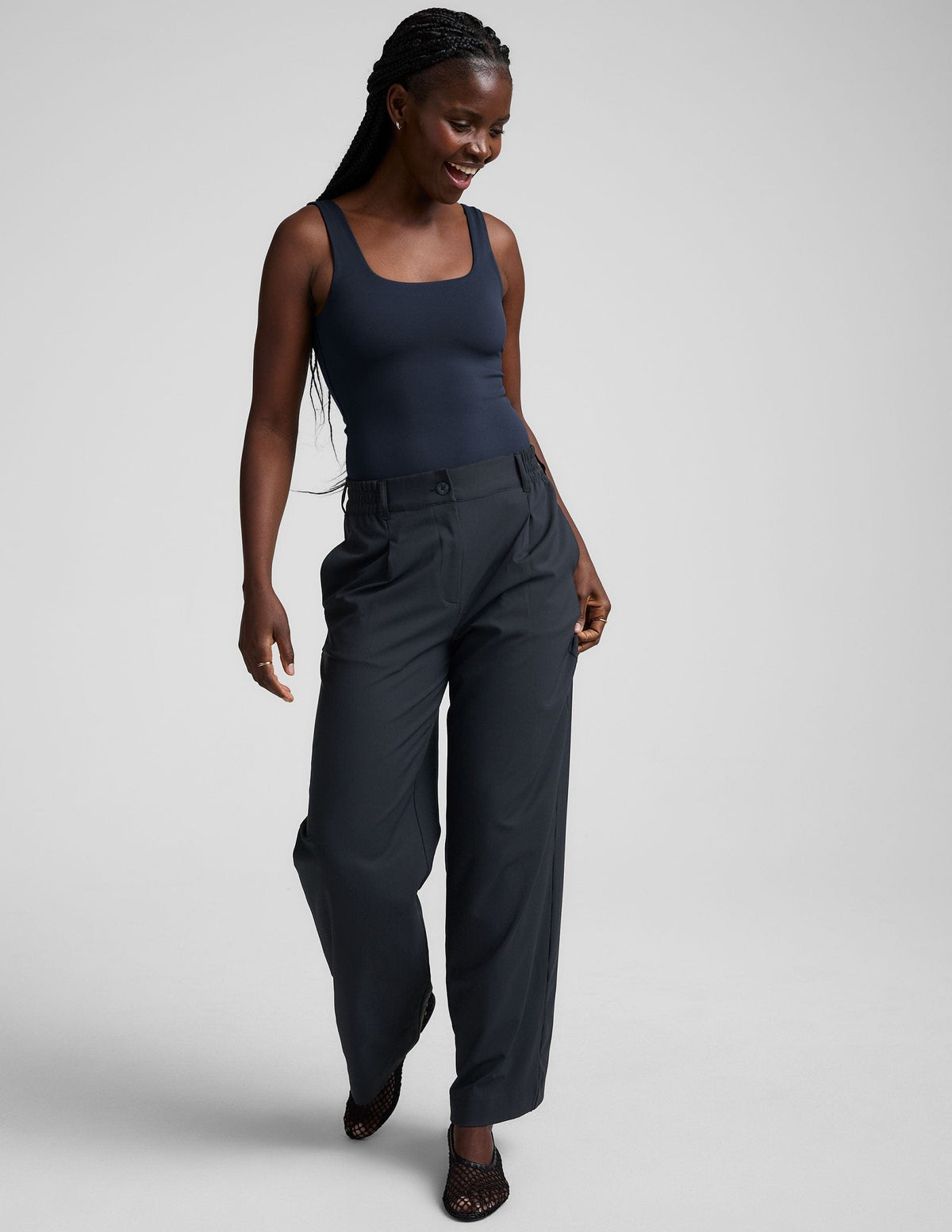 Beyond Yoga Status Wide Leg Trouser 31 Women's