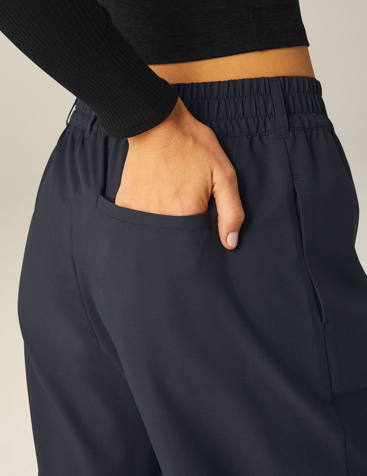 Beyond Yoga Status Wide Leg Trouser 31 Women's
