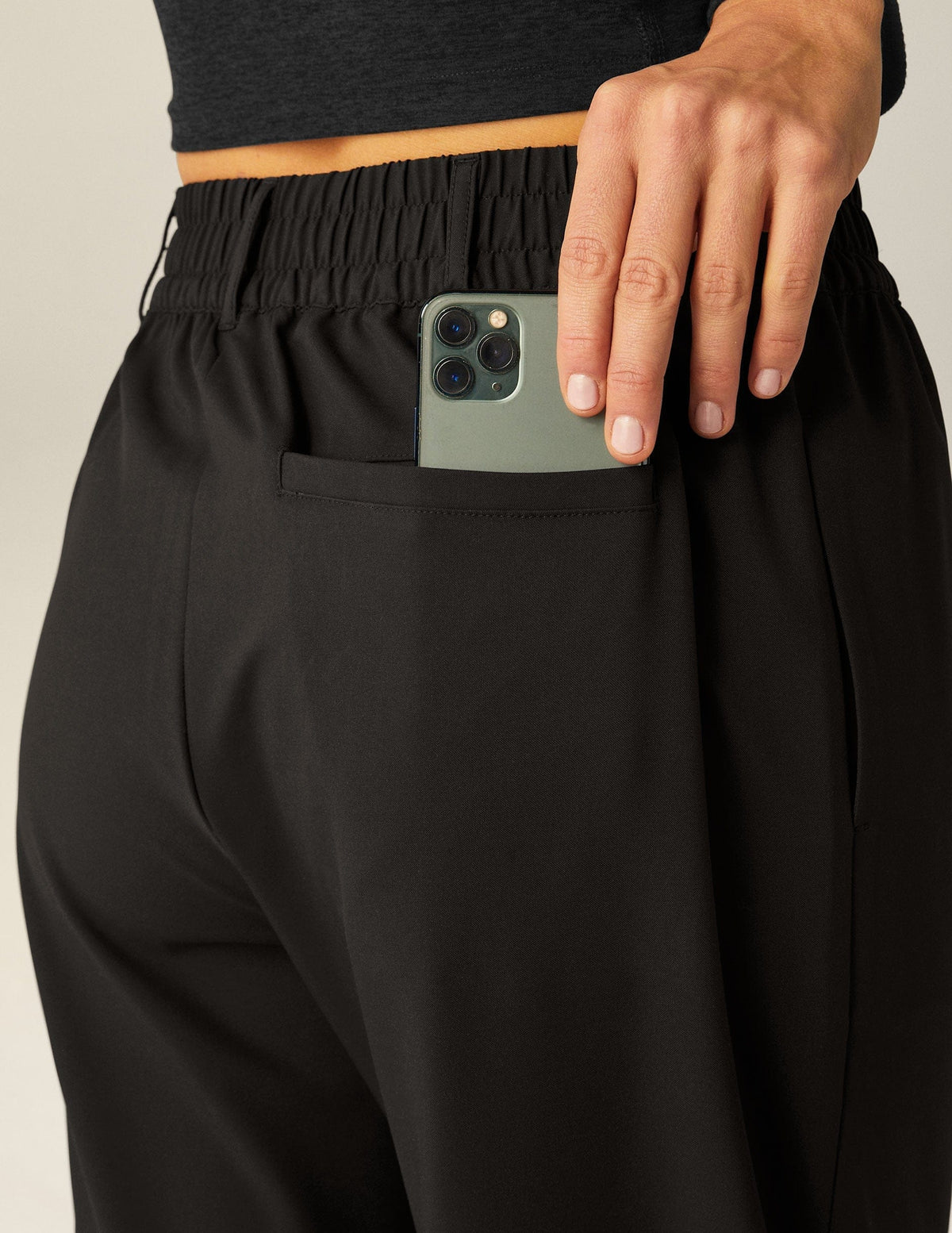 Beyond Yoga Status Wide Leg Trouser 31 Women's